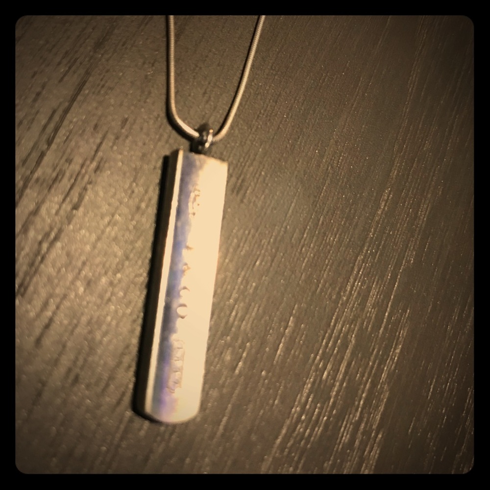 Tiffany and Co. tag and 18” chain